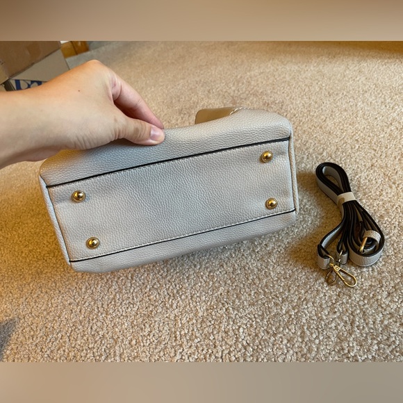 Beginning Boutique Gray Nemesis Bucket Bag - Picture 5 of 6